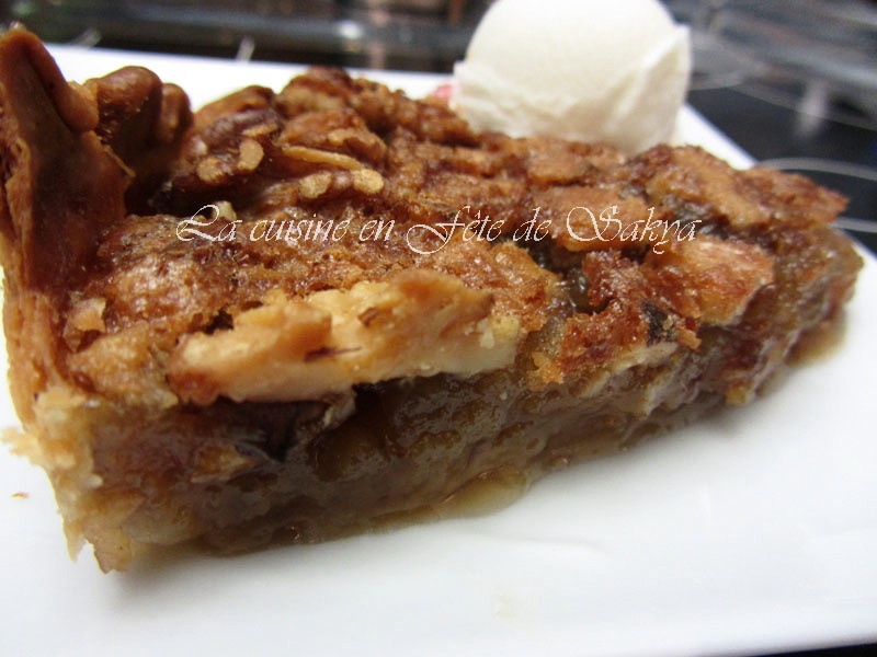 La Cuisine En Fete De Sakya Tarte Au Sirop D Erable Et Aux Noix