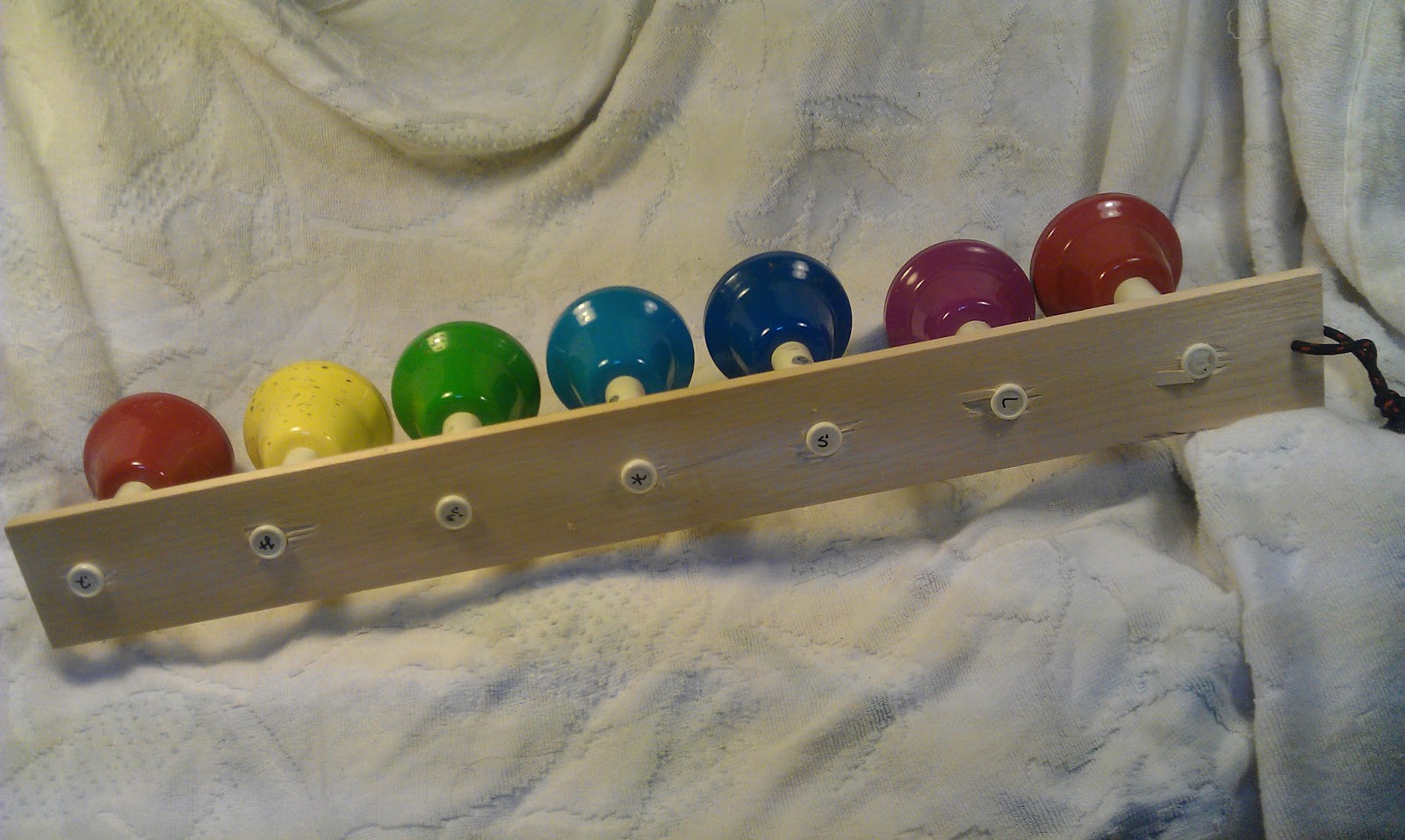 Homemade Instruments Blog: Homemade Bell Stand