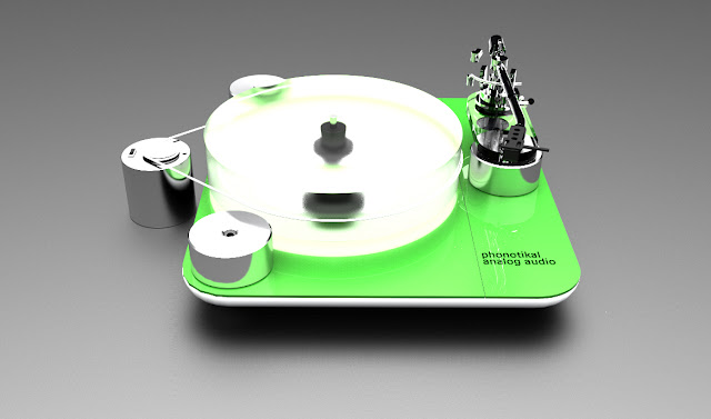 acid green turntable