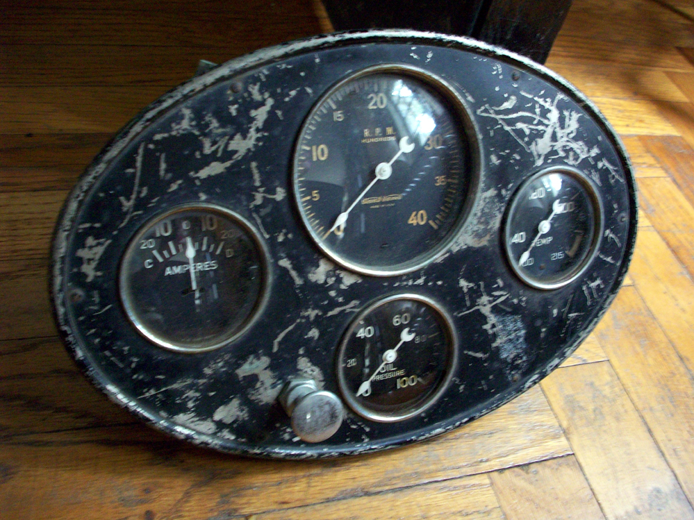 Deadly Curves Stewart Warner Boat Gauge Panels