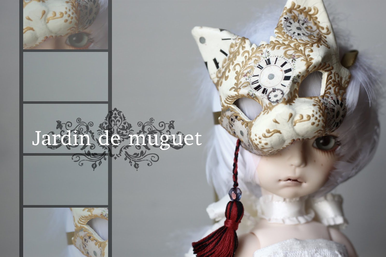 Imda3 0に羽根ウィッグと洋服製作 Jardin De Muguet