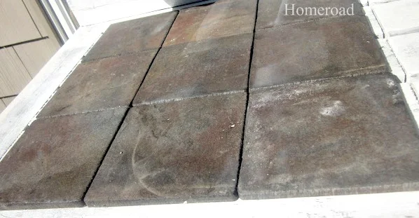 slate tile top