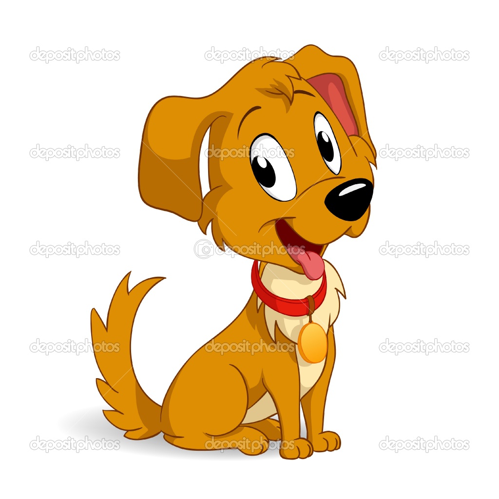 depositphotos_6740798 Cute cartoon vector puppy dog