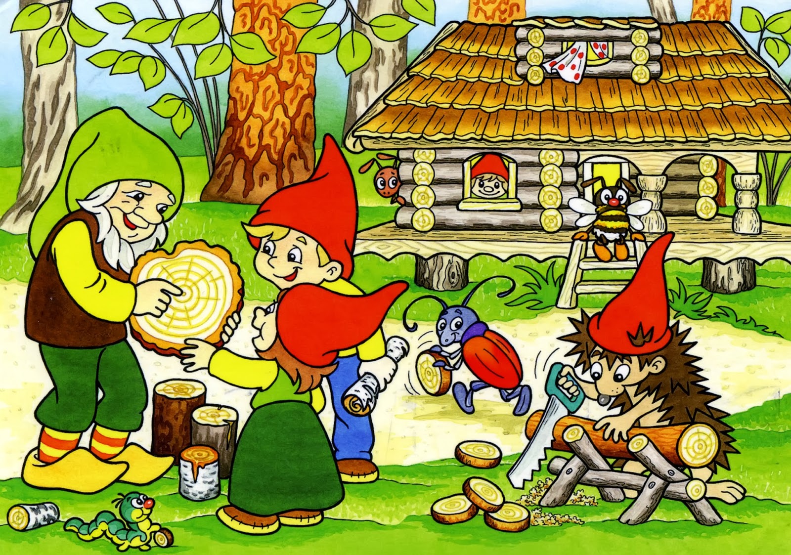 сказочный персонаж старичок лесовичок. песня гномики с нотами. лес из сказки. ноты гномы. сказка про доброго гнома.