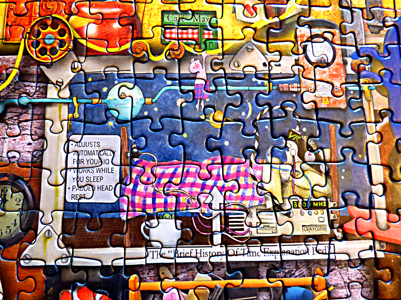 Chez Maximka: The Inventor's Cupboard jigsaw puzzle from Ravensburger