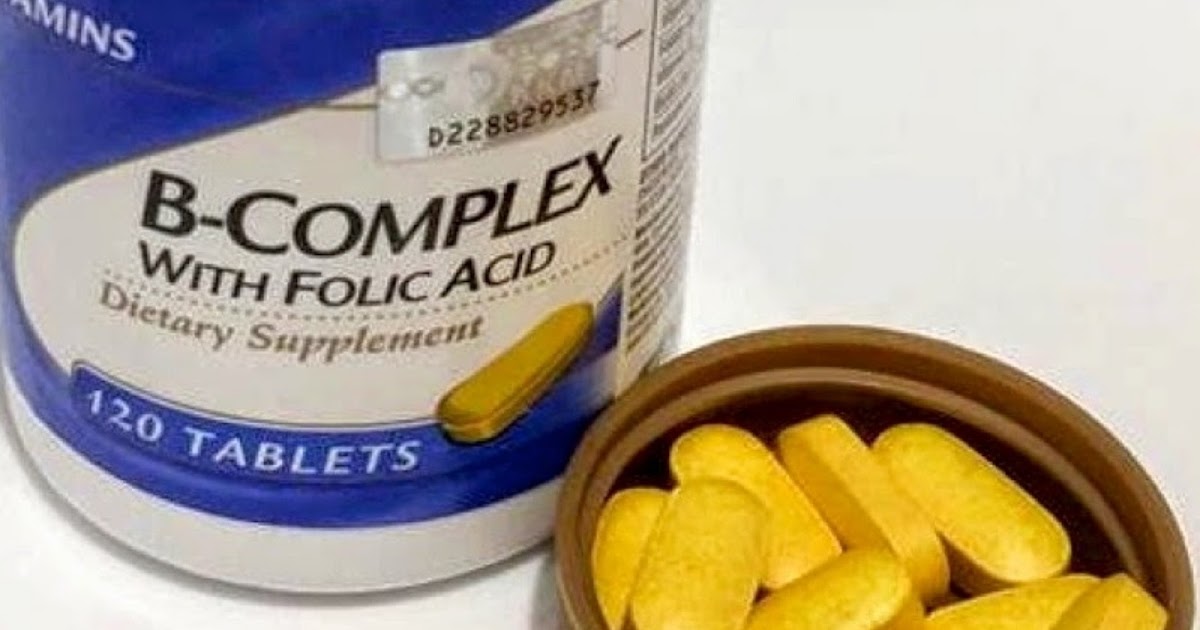 with Folic Acid Lengkap Dengan Kesemua 8 Vitamin B
