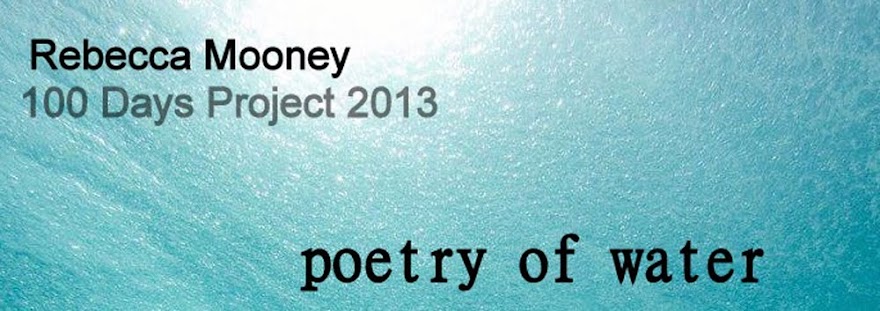Poetry of Water: 100 Days Project 2013