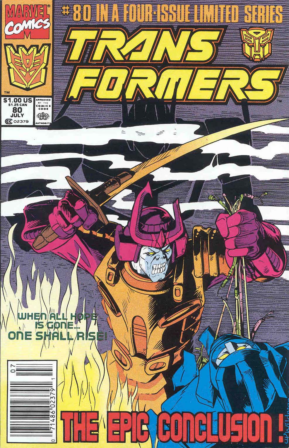 Read online The Transformers (1984) comic -  Issue #80 - 1