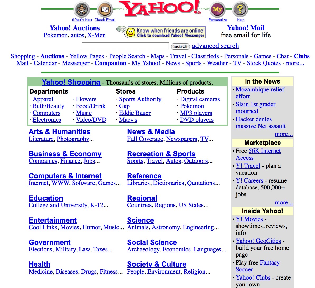 Marketing Handbook Blog: Yahoo--A Look Back, Previewing the Future?