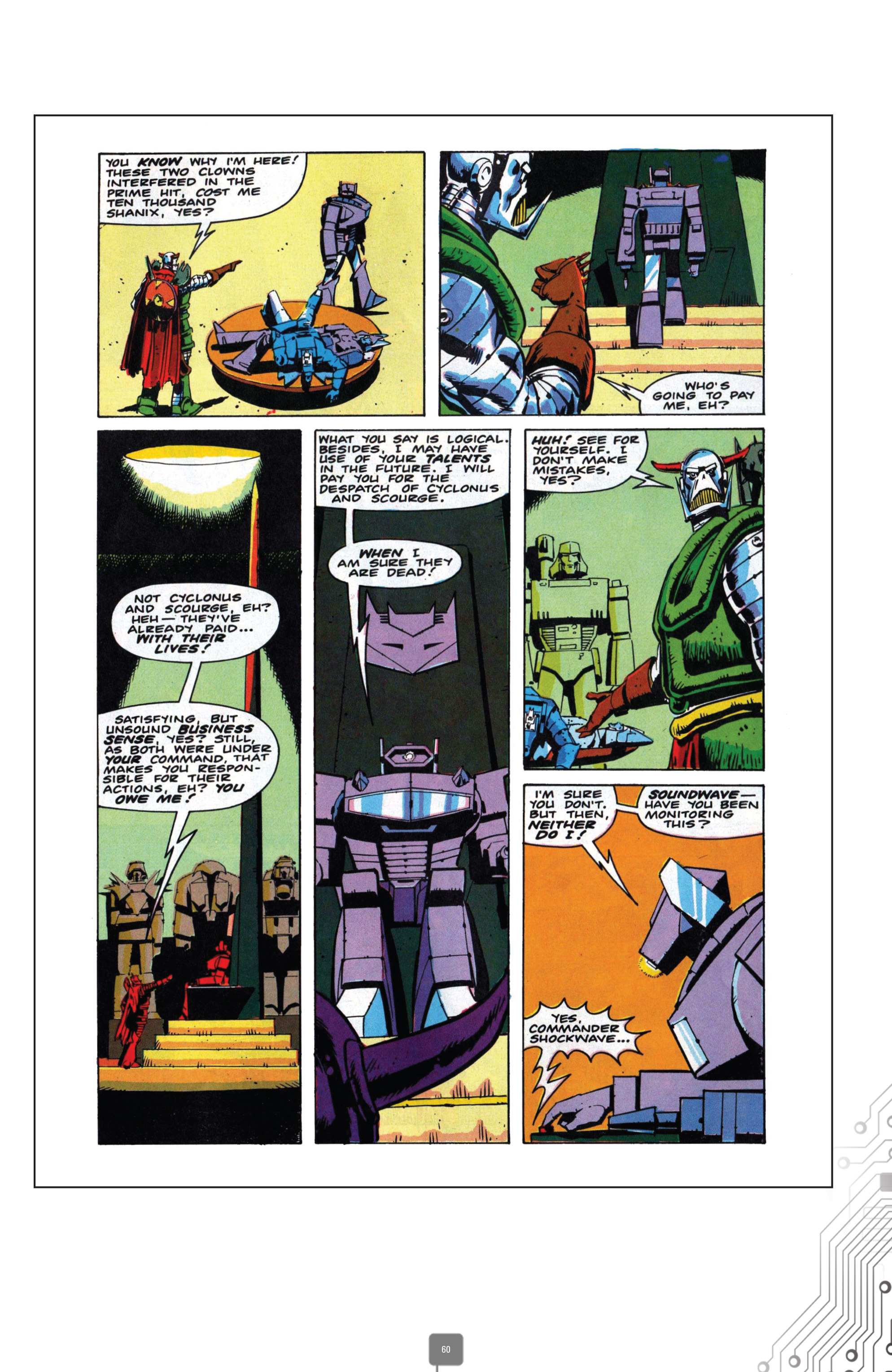 Read online The Transformers Classics UK comic -  Issue # TPB 5 - 62