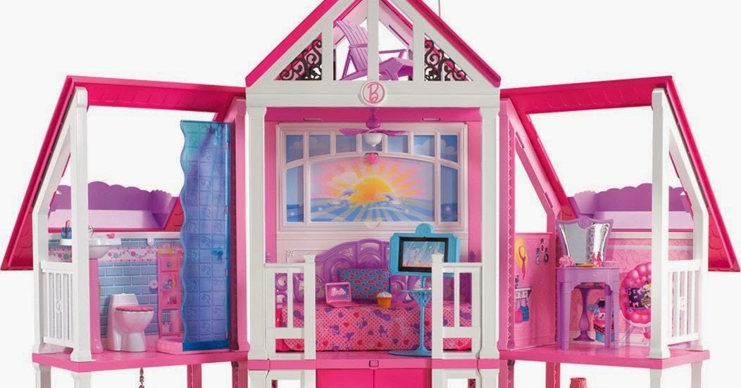 La Casa di Malibu di Barbie con l'ascensore e tre piani a ...