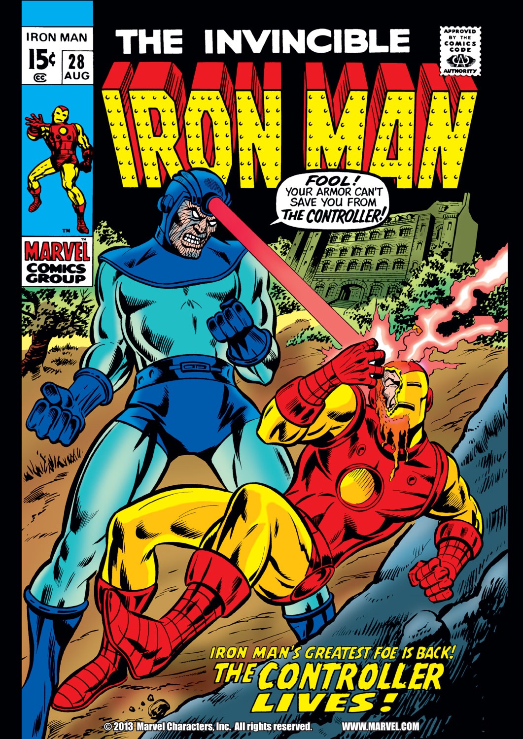 Read online Iron Man (1968) comic -  Issue #28 - 1