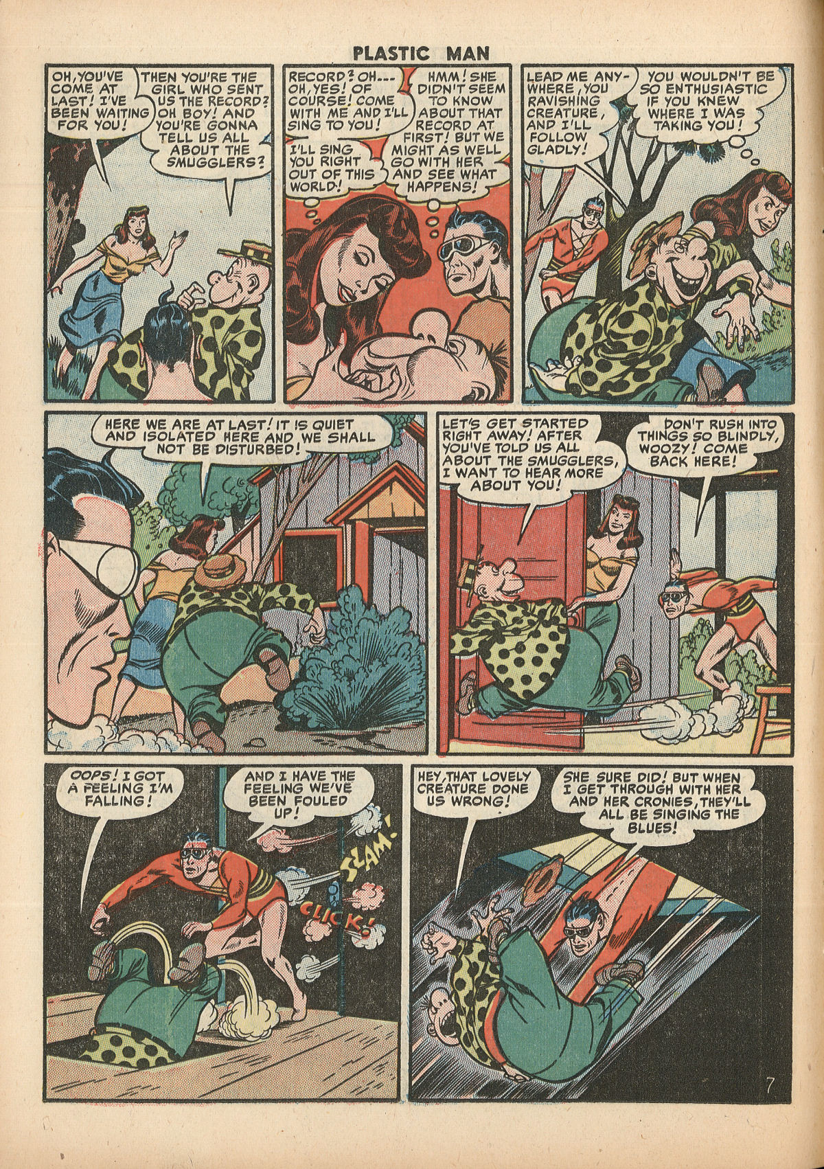 Read online Plastic Man (1943) comic -  Issue #29 - 22