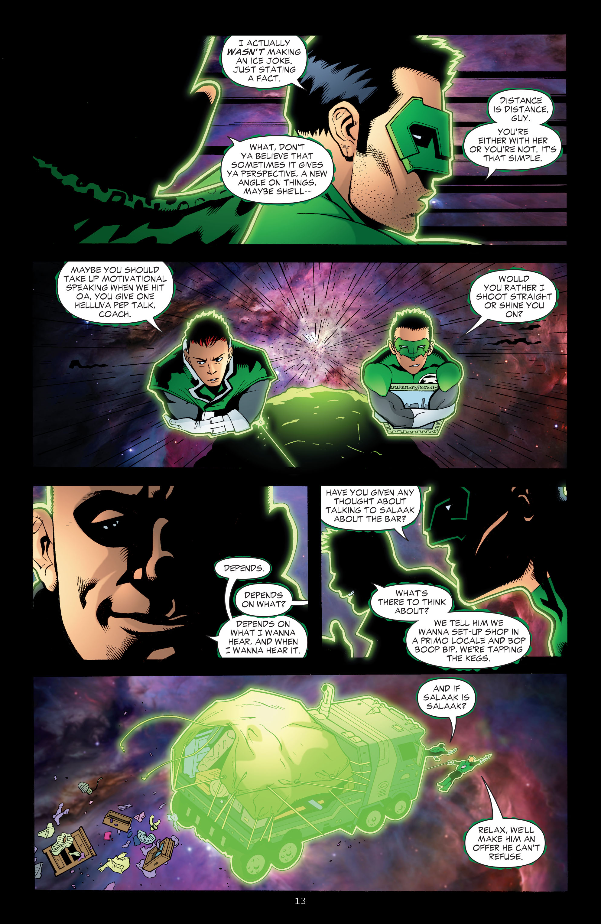 Read online Green Lantern Corps (2006) comic -  Issue #20 - 13