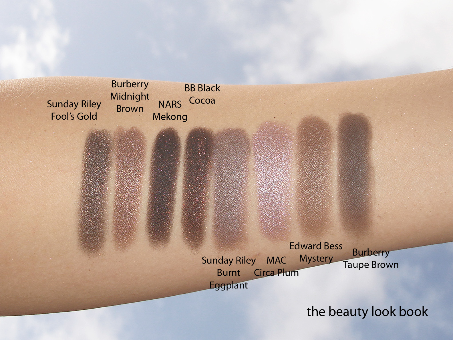 Sunday Riley Eye Shadow Comparisons The Beauty Look Book