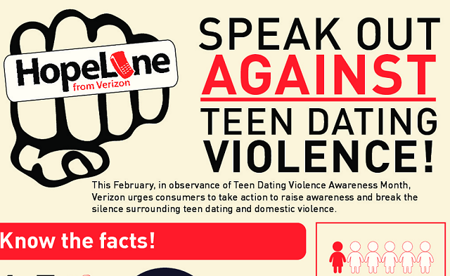 Image: Speak Out Against Teen Dating Violence
