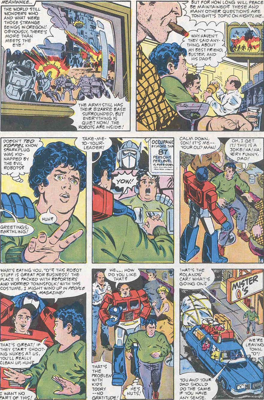 Read online The Transformers (1984) comic -  Issue #4 - 5