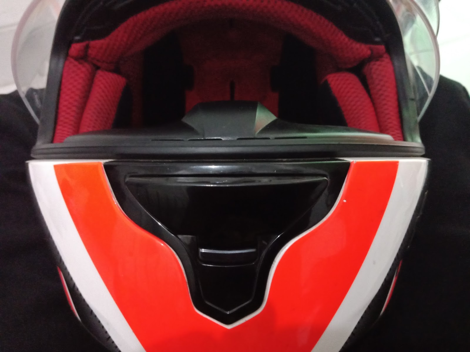 Review Helm KYT RC7 Orange Mari belajar yuk