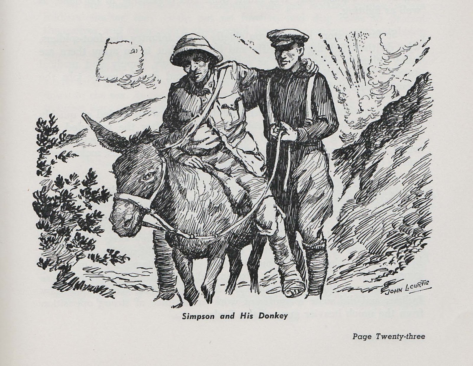 A peaceful day The Anzac Story