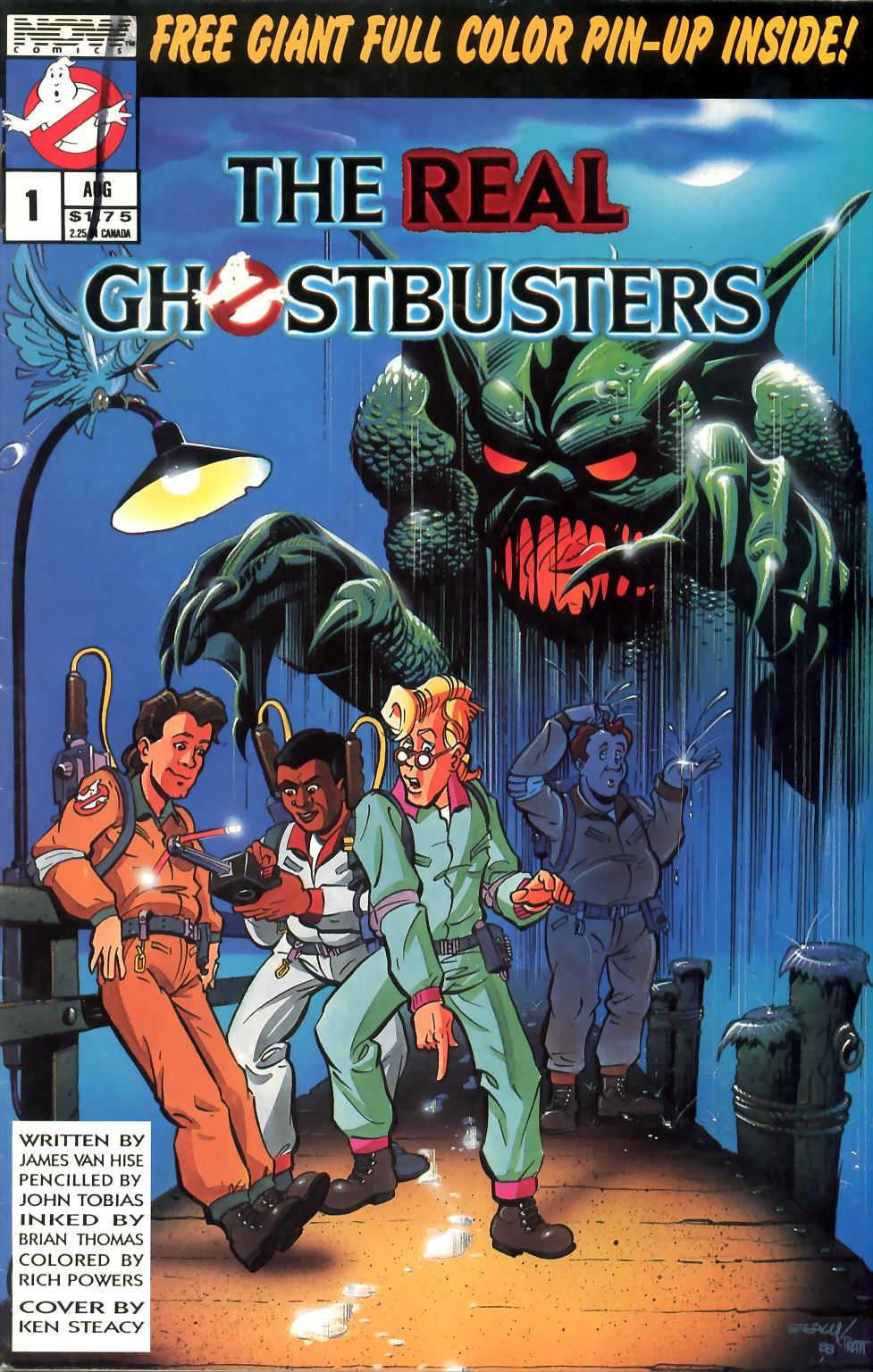 Read online Real Ghostbusters comic -  Issue #1 - 1
