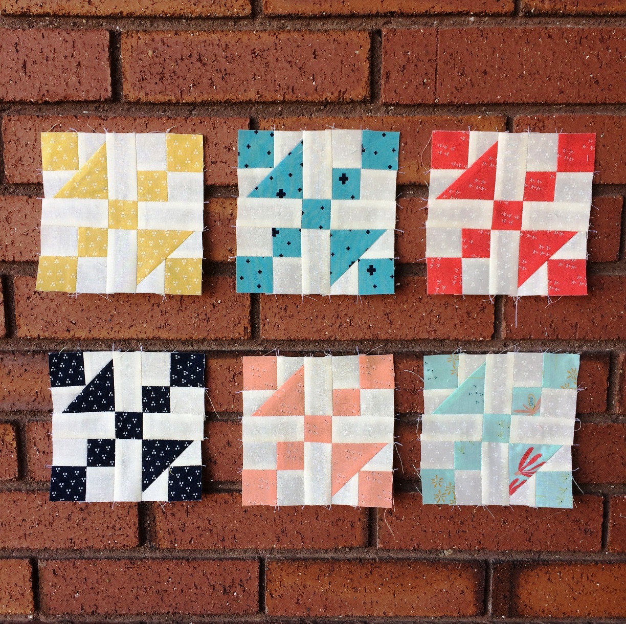 Happy Quilting Patchwork Quilt Along Spinning Tops