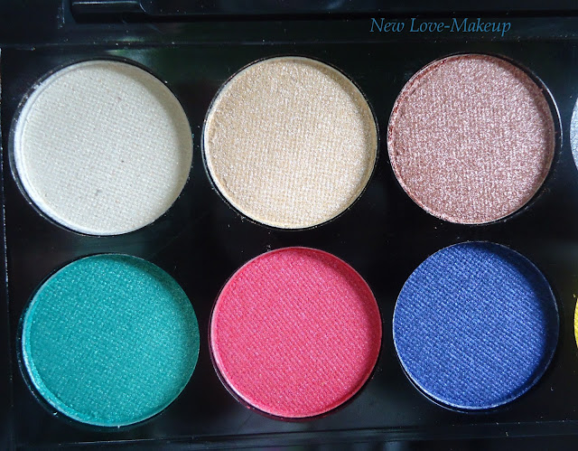 Sleek MakeUP Limited 2012 Collection I- Divine Glory Palette Review, Swatches