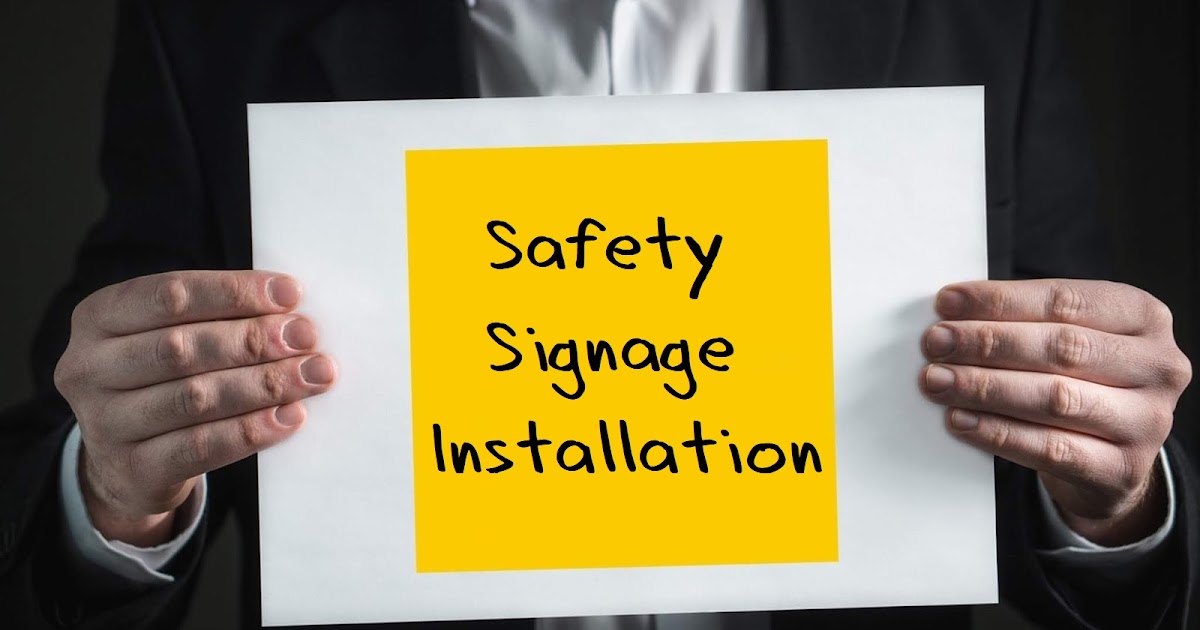 Safety Signage Installation Services Philippines