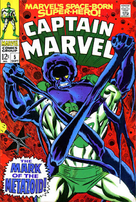 Captain Marvel #5, the Metazoid