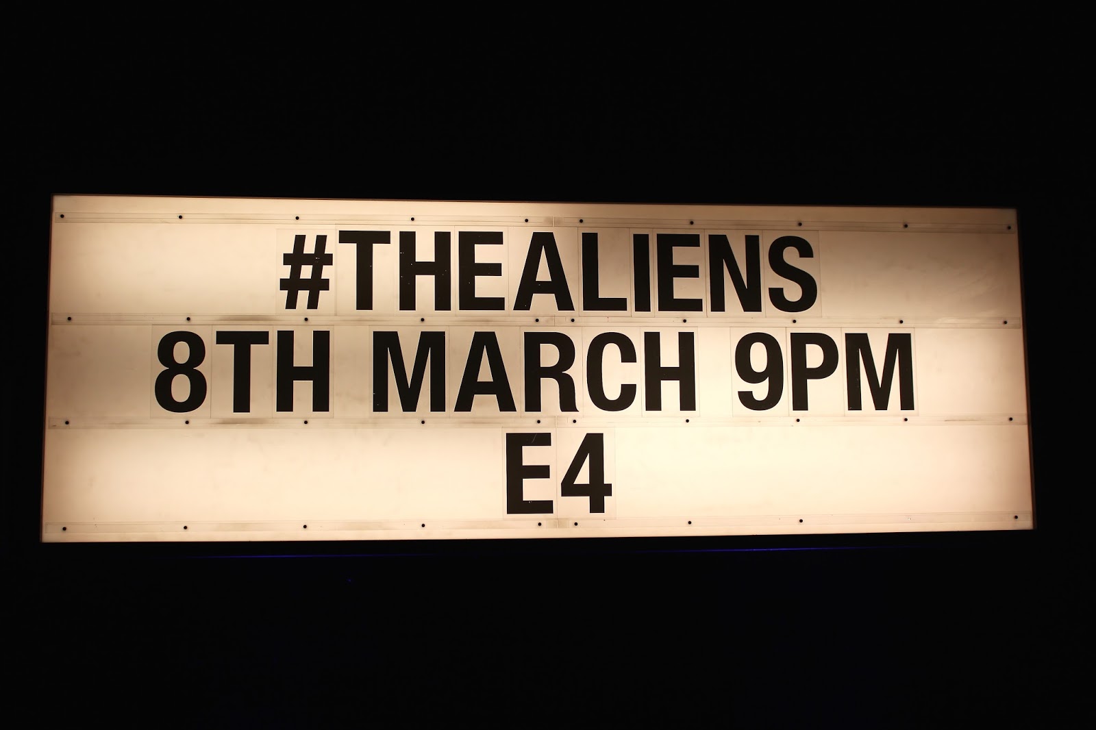 The Aliens Premiere