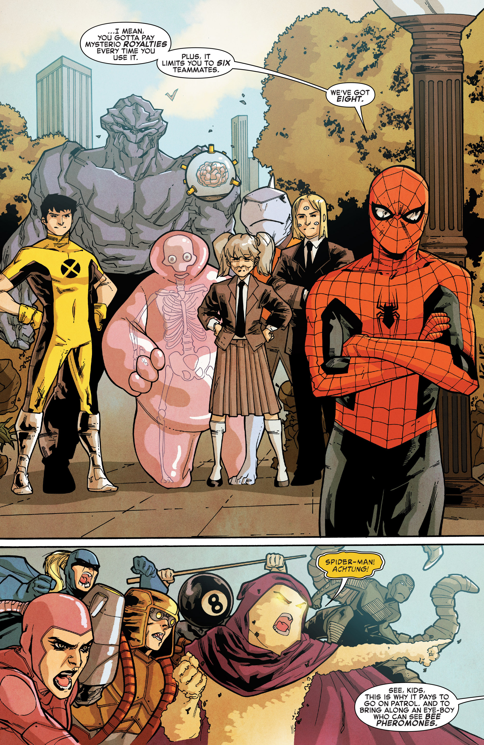 Read online Spider-Man & the X-Men comic -  Issue #4 - 4