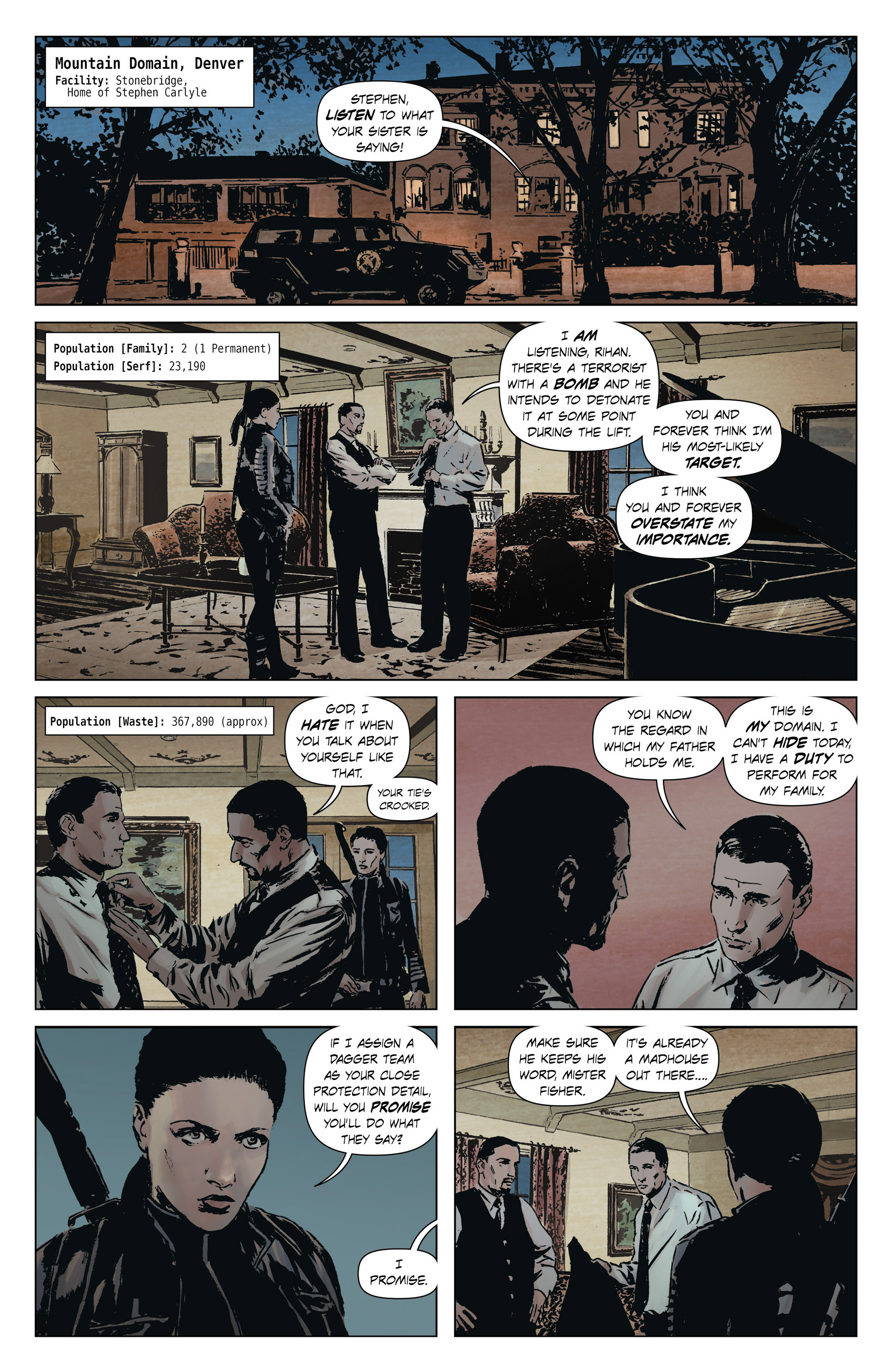 Read online Lazarus (2013) comic -  Issue # _TPB 2 - Lift - 112