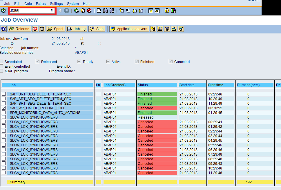 Batch Job (Background Job) Debugging in SAP - Sap 4 All