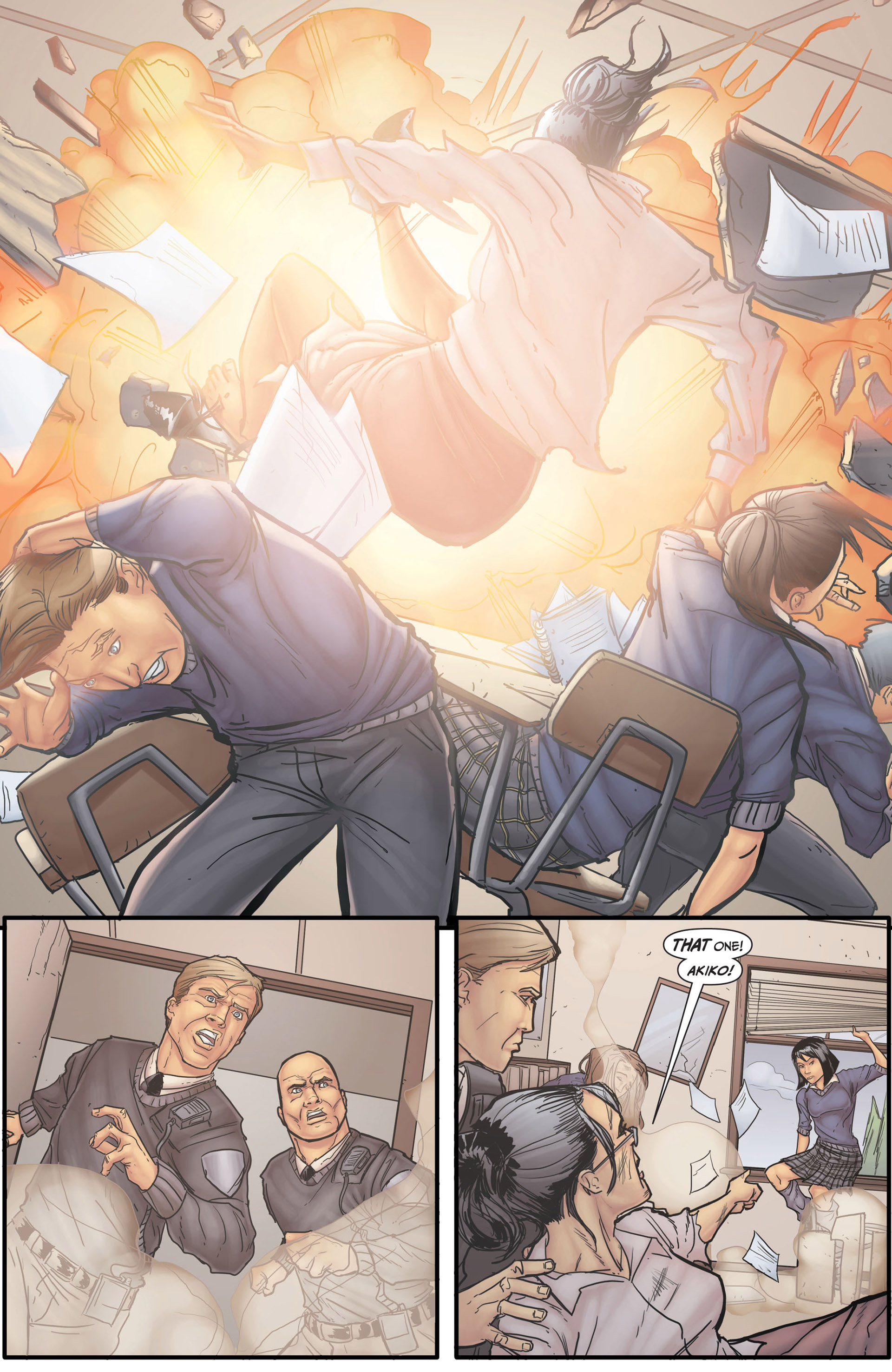 Read online Morning Glories comic -  Issue # _TPB 1 - 10