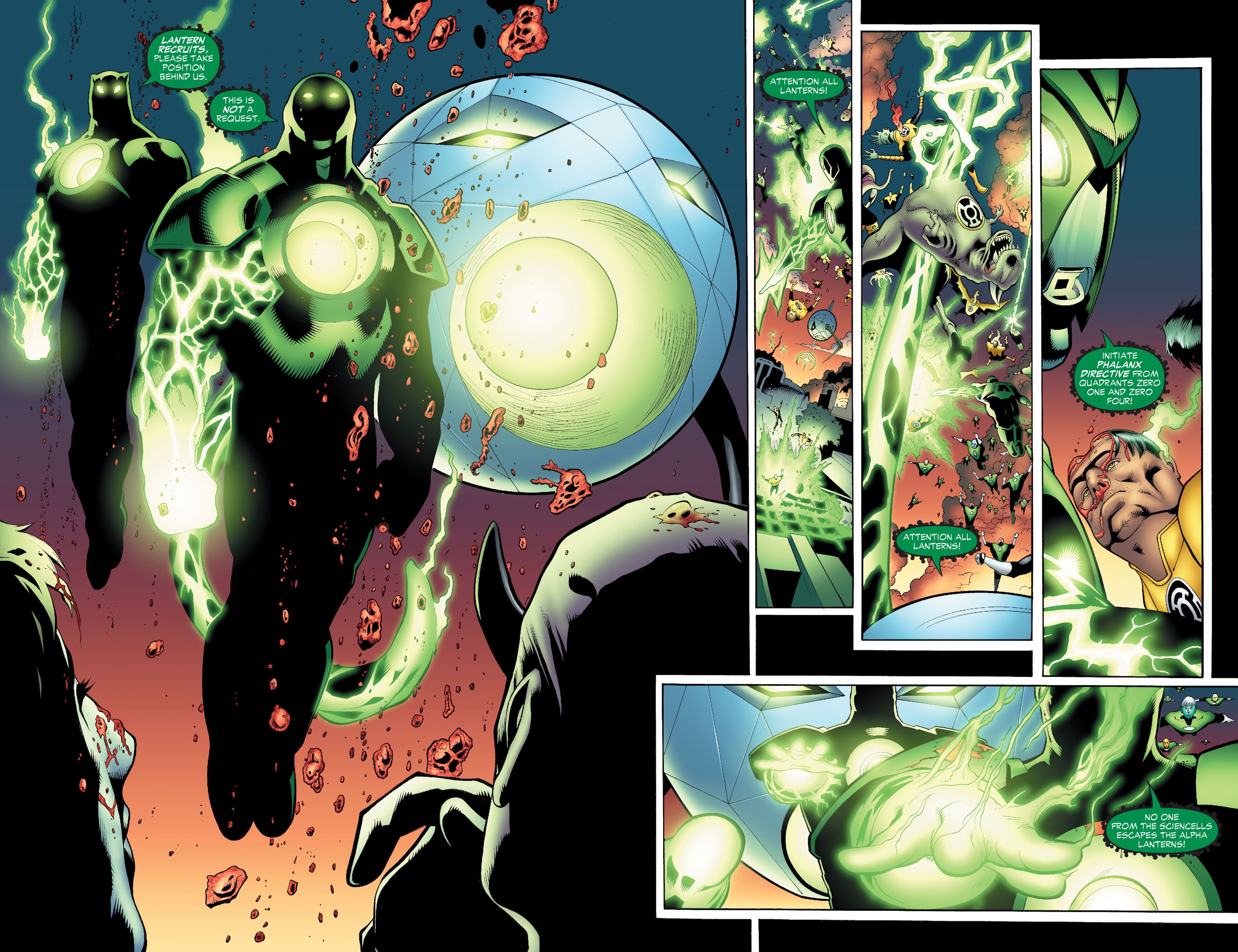 Read online Green Lantern Corps (2006) comic -  Issue #37 - 17