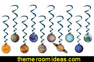 Solar System Whirls Star Wars party decorations - Star Wars party decor - star wars party decorating - Star Wars party supplies - Star Wars party props - star wars life size standees - star wars costumes - outer space party decorations - star wars props - galaxy table decorating props Solar System Whirls