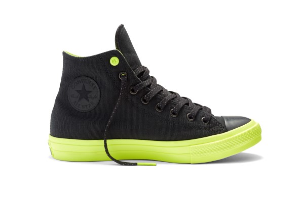 converse shield canvas on feet