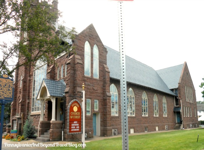 Pennsylvania & Beyond Travel Blog Hummelstown Brownstone Quarries Historical Marker
