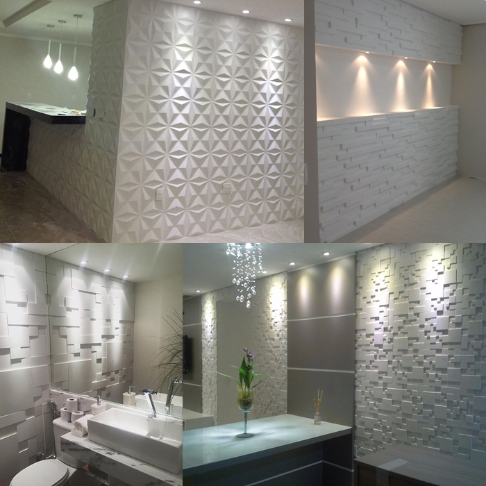 Inspiração Decor: GESSO 3D