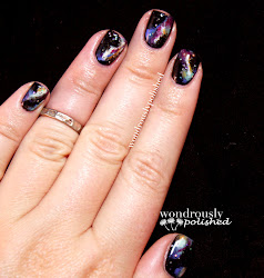 nails galaxy nail april challenge polished libby fox tutorial amazing check looking re