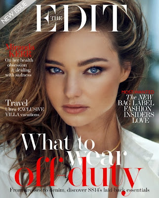 Australian model Miranda Kerr puts sex appeal into casual looks for the 12th June issue of The Edit Magazine photoshoot