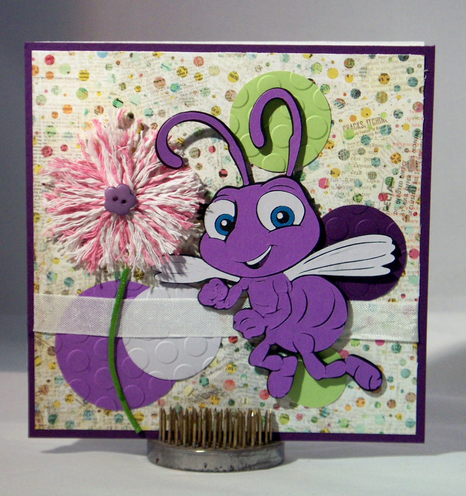 Fantabulous Cricut Challenge Blog Challenge 168 Cute As A Bug