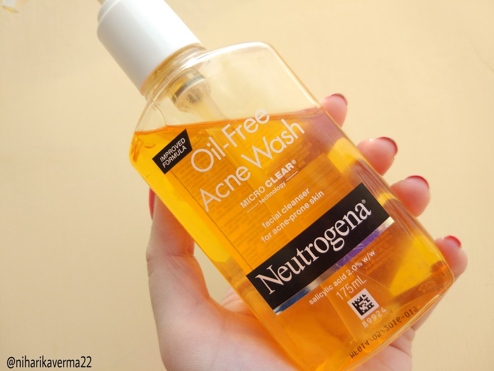 Neutrogena OilFree Acne Wash and Moisturizer Review The Pink