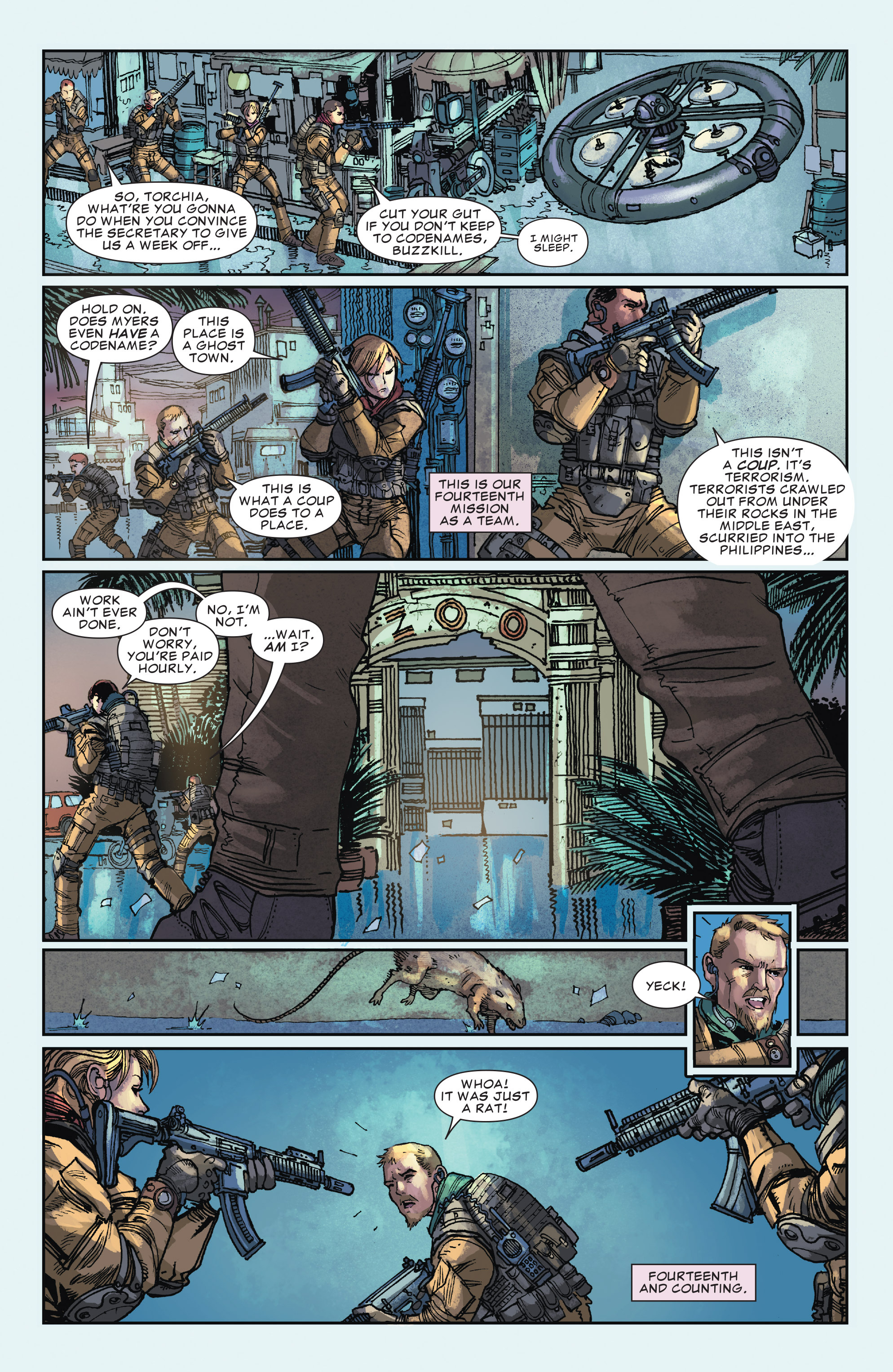 Read online The Punisher (2014) comic -  Issue #13 - 7