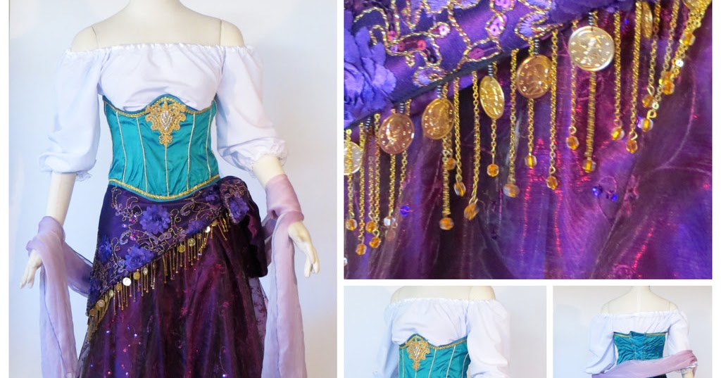 Descripción del negocio Excluir Dempsey El Jorobado de Notre Dame de Disney †: Impresionante disfraz de Esmeralda  por Cassie Wanda