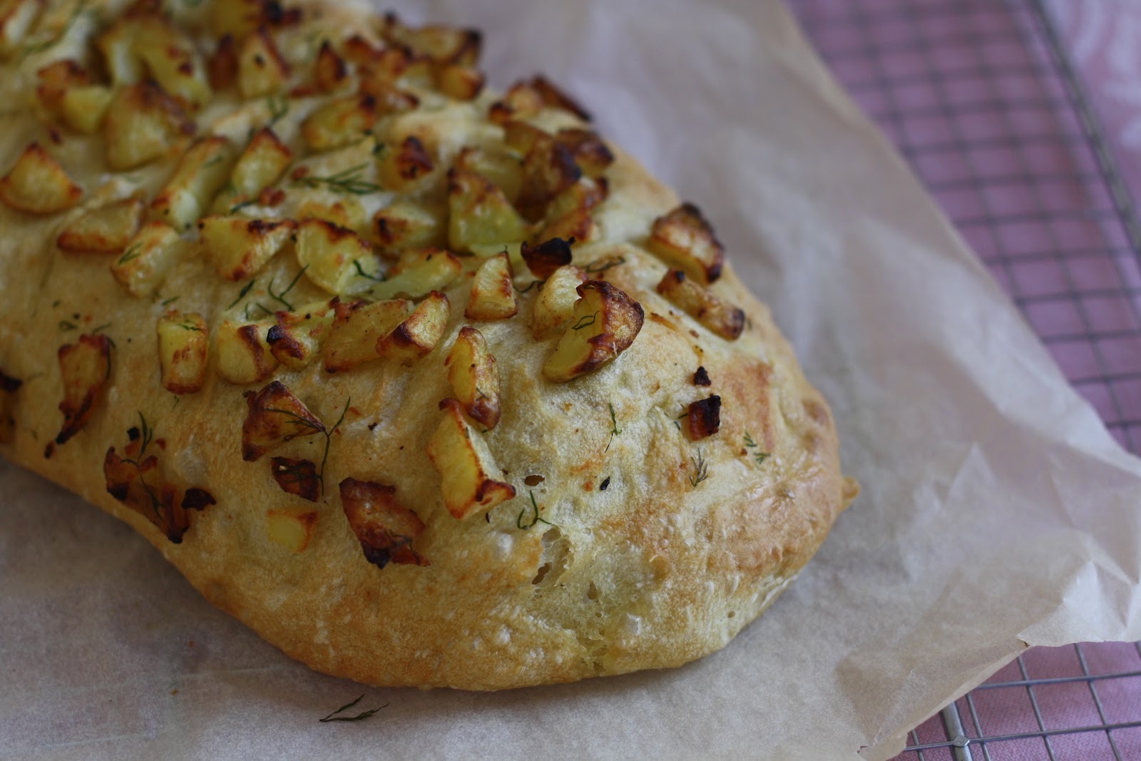 MissMuffins opskrifter Potato and Dill Bread