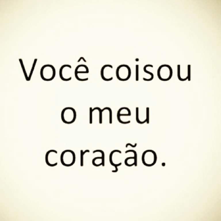 O amor coisa mesmo