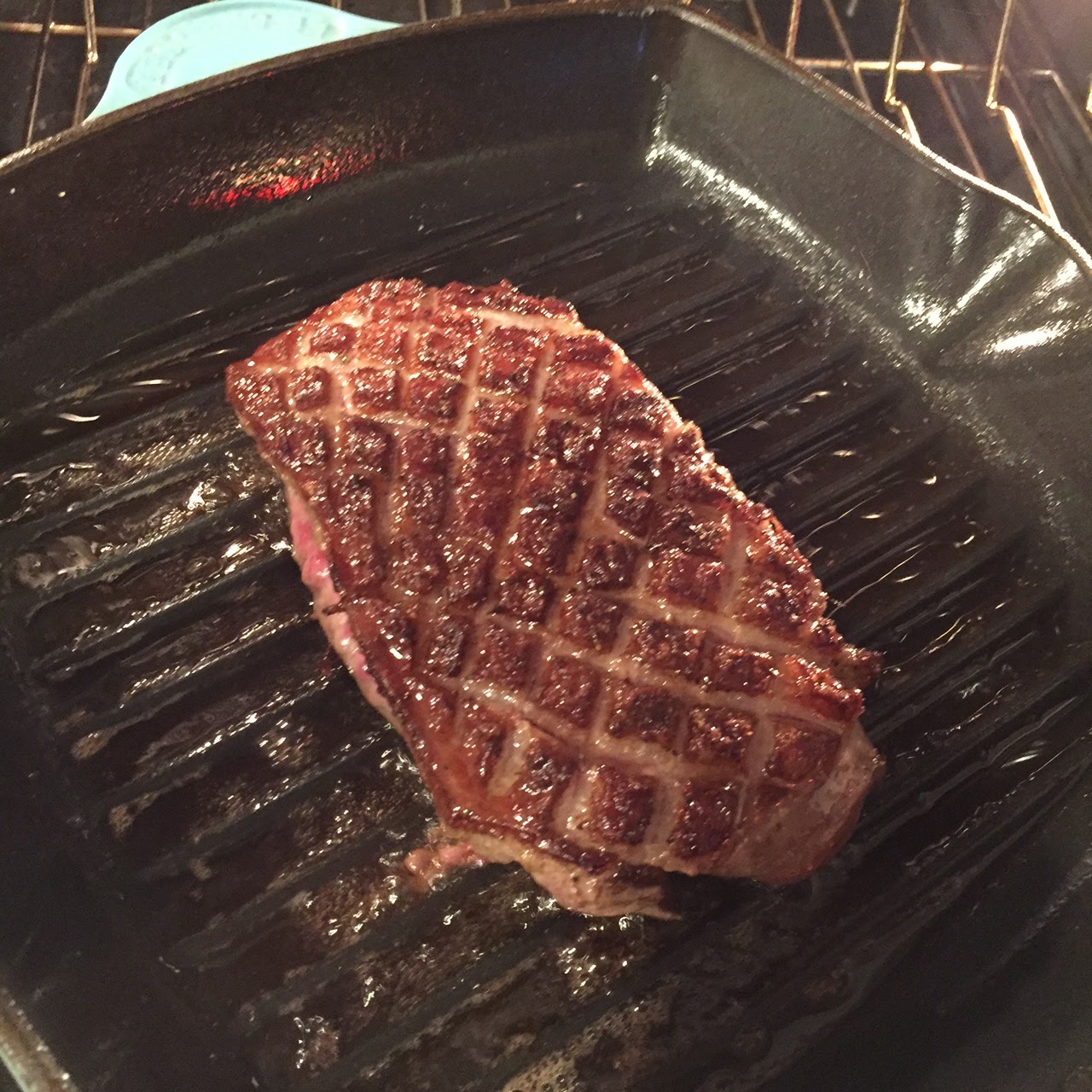 La cuisine d'une pêcheuse californienne Pan Roasted Duck Breast with