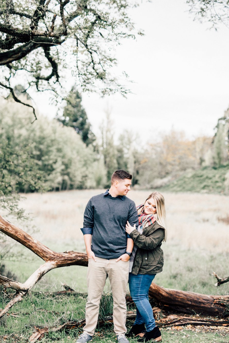 Dreamy Fall Engagement Photography by Something Minted