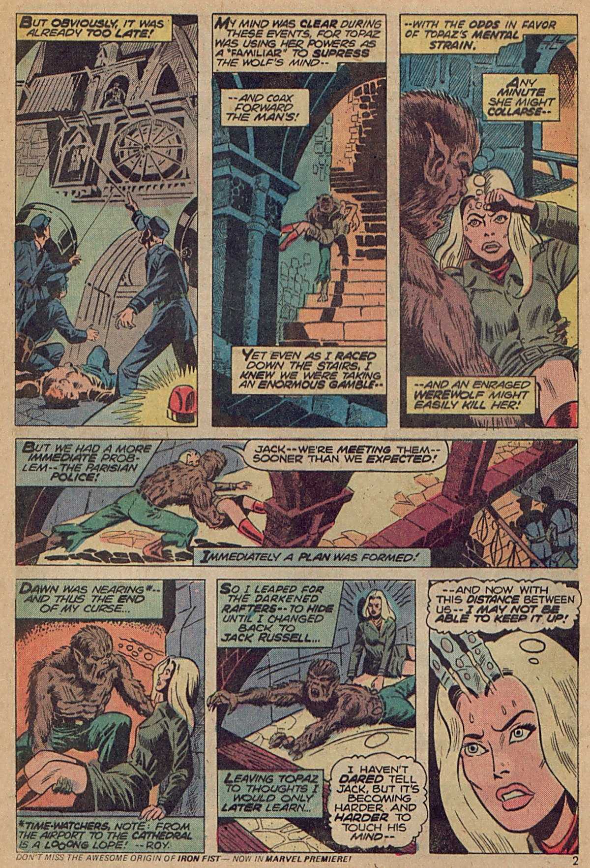 Read online Werewolf by Night (1972) comic -  Issue #17 - 3