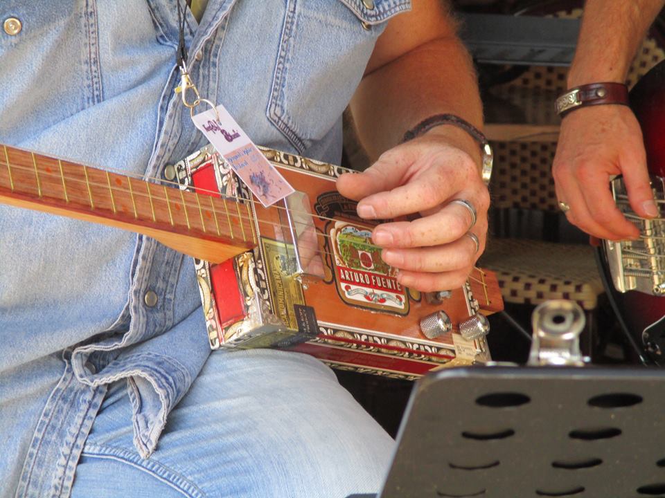 "Marcelus CBG " Marcelus Wallace Marcus Cigar Box Guitar. "hoochie